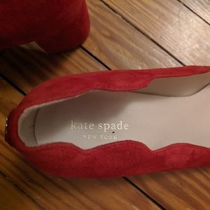 Kate Spade Red Heels